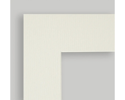 Detailweergave van een passe-partout voor fotolijsten