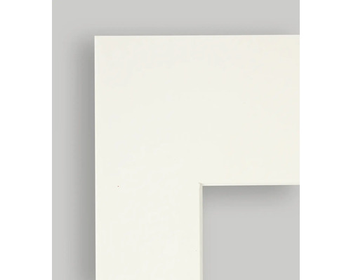 Detail van een witte deurpost