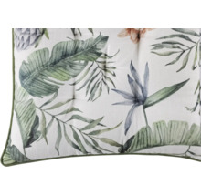 Kussen met plantenpatroon
