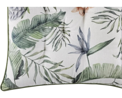 Kussen met plantenpatroon
