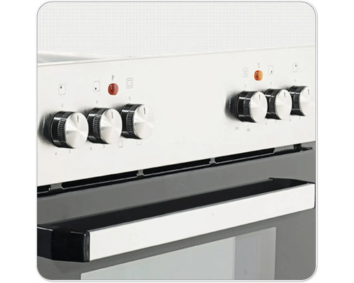 Close-up van een fornuis met draaiknoppen