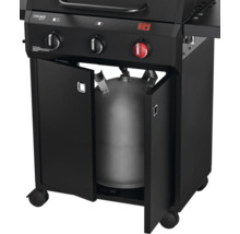 Chicago Next gasbarbecue met open deur en gasfles