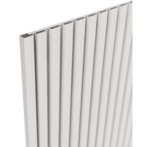 Paneel met verticale lamellen voor wand- of plafondbekleding