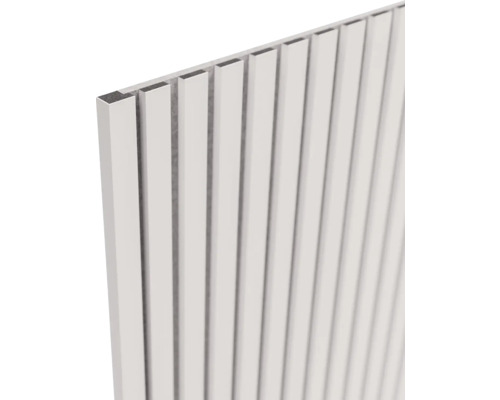 Paneel met verticale lamellen voor wand- of plafondbekleding