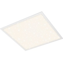 Vierkante LED plafondlamp met sterrenpatroon