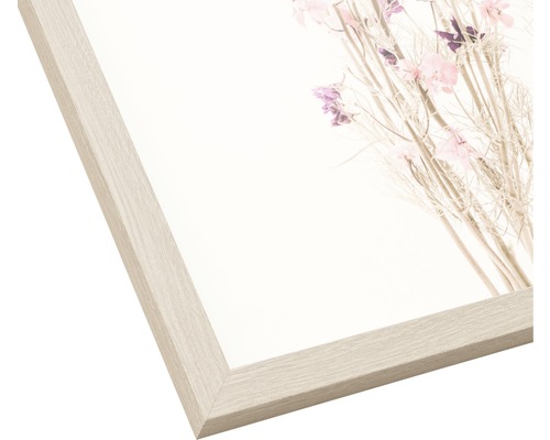 Ingelijste afbeelding met bloemmotief