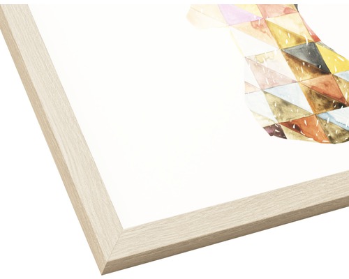 Ingelijste afbeelding met geometrisch patroon