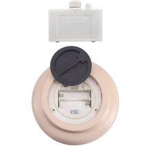 Batterijcompartiment van een lamp met batterijen