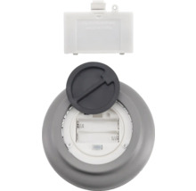 Batterijcompartiment van een lamp