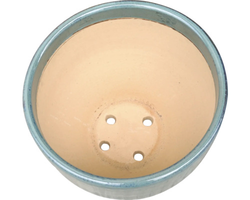 Keramische bloempot met drainagegaten