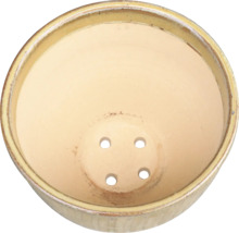 Ronde plantenschaal met drainagegaten