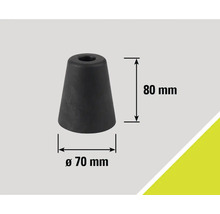 Beschermkap, diameter 70 mm, hoogte 80 mm