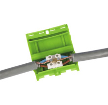 Opbouw verbindingsklem met kabels