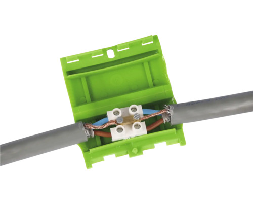 Opbouw verbindingsklem met kabels