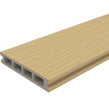Terrasplank van houtcomposiet