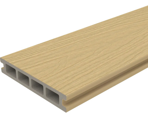 Terrasplank van houtcomposiet