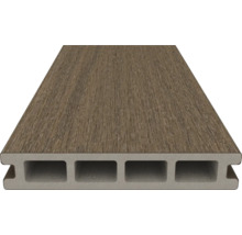 Terrasplank van composietmateriaal met holkamerprofiel