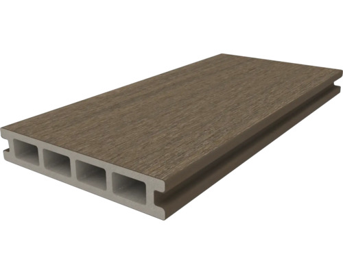 Terrasplank van hout-polymeer composiet