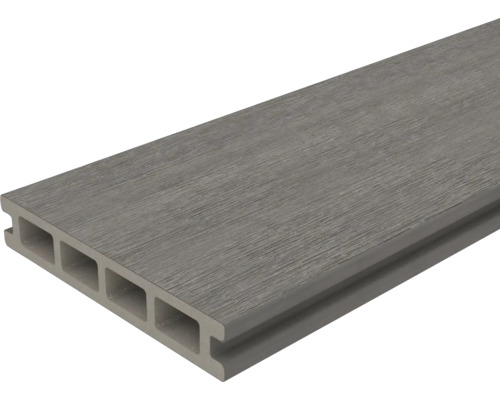 Terrasplank van kunststof met houtstructuur