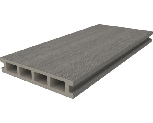 Terrasplank van composiet met holkamerprofiel
