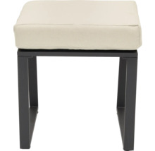 Kruk met metalen frame en zitkussen