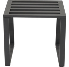 Metalen kruk met lattenbodem