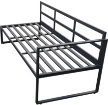 Metalen bedframe met lattenbodem