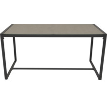 Tuin tafel met metalen frame en tafelblad