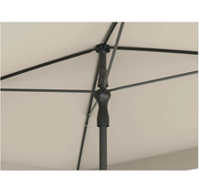 Detailopname van een parasol met frame