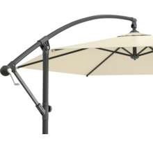 Detailopname van een parasol met zijstok en slinger