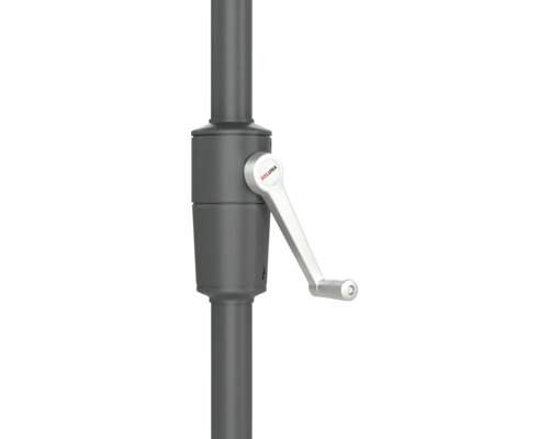 Soluna slinger mechanisme voor parasol