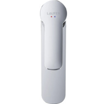 Laufen Logo op een waterkraan