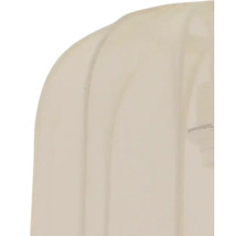 Detail van een kunststof container