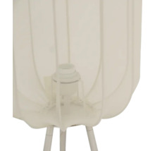 Tafellamp met stoffen kap en frame