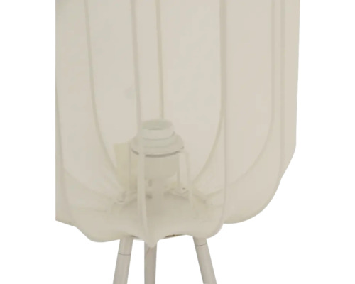 Tafellamp met stoffen kap en frame