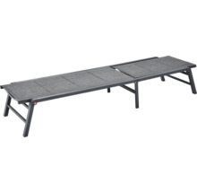 Ligbed met verstelbare rugleuning