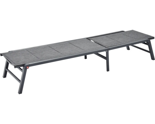 Ligbed met verstelbare rugleuning