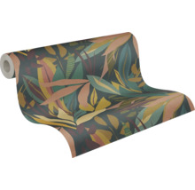 Behangrol met bloemmotief