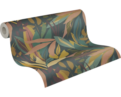 Behangrol met bloemmotief