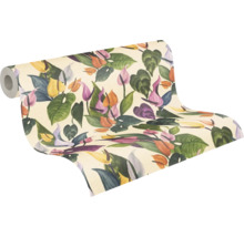 Behangrol met plantenpatroon