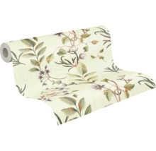 Behangrol met plantenpatroon