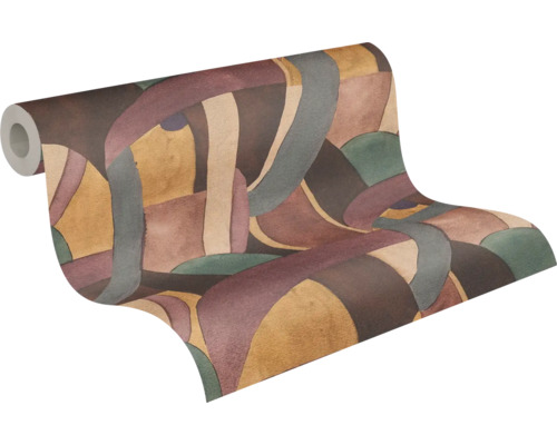 Rol vliesbehang met abstract patroon