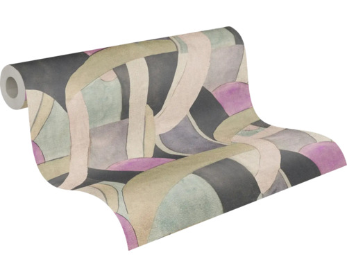 Rol behang met abstract patroon