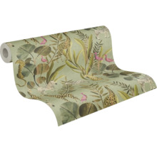 Behangrol met jungle motief met dieren