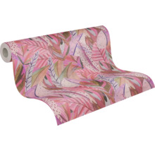 Behangrol met bloemmotief