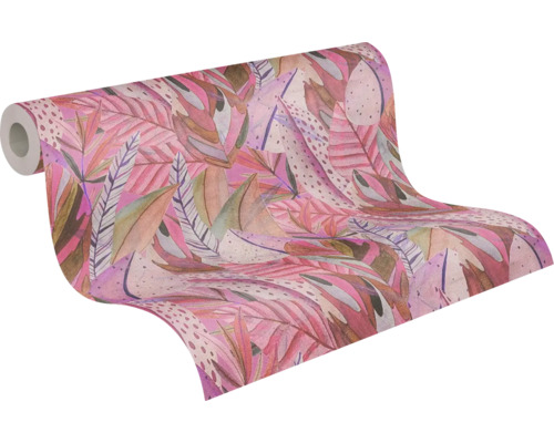 Behangrol met bloemmotief