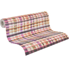 Behangrol met ruitpatroon