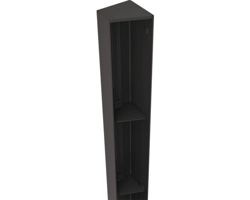 Smalle kast met twee planken