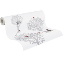 Behangrol met bosdiermotief