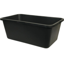 Rechthoekige mortelkuip van kunststof